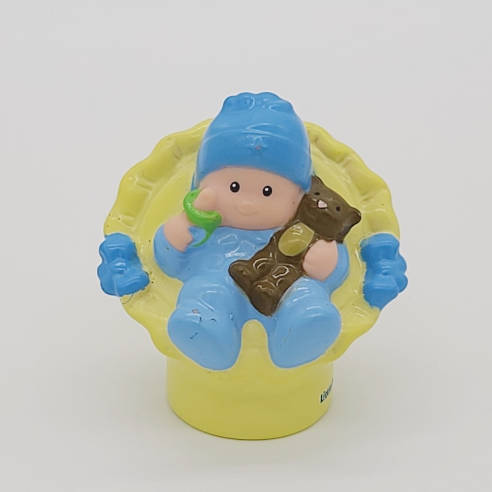 Fisher Price Little People Baby Infant Boy 2008 Home Sweet Home Dollhouse Mattel